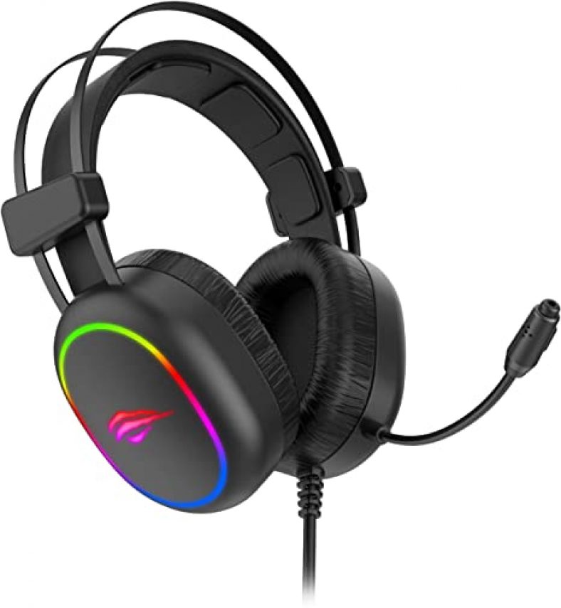 HAVIT H2016D RGB Wired Gaming Headset with Stereo Surround Sound and HD Mic â Rejmak